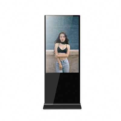 Ultra-thin LCD Screen Floor Standing Digital Signage