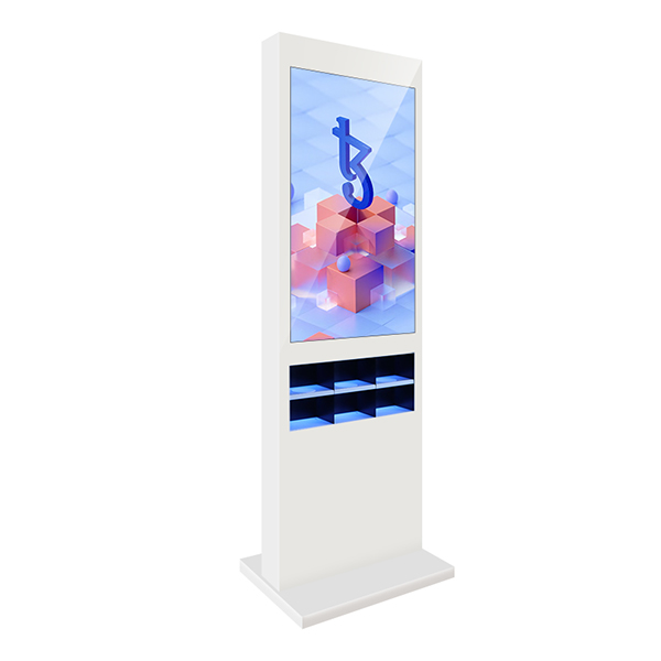 Phone Charging Integrated Moveble Digital Signage