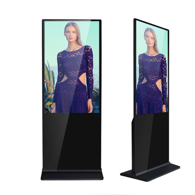 Ultra-thin LCD Screen Floor Standing Digital Signage
